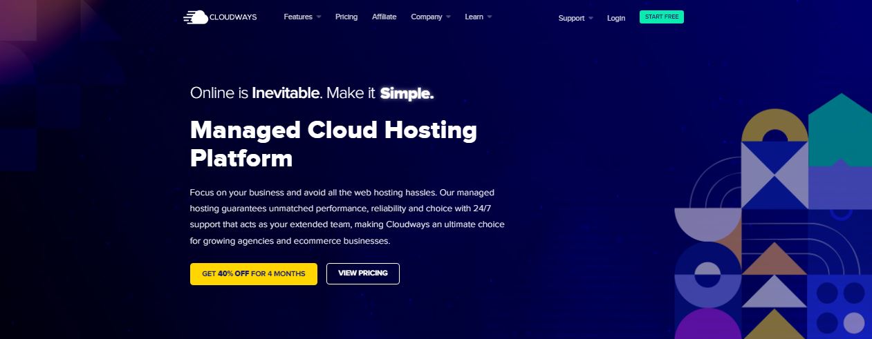 cloudways hosting (Fastcomet Alternative)